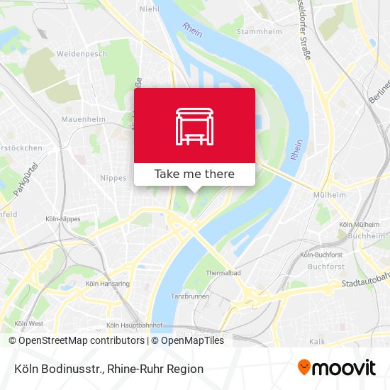 Köln Bodinusstr. map