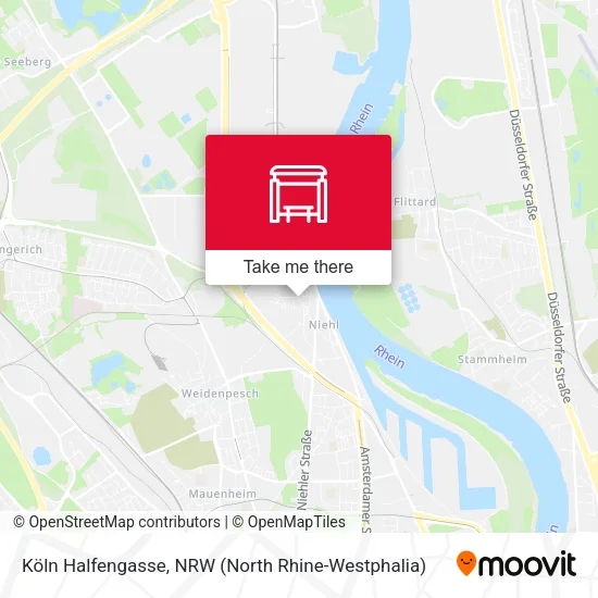 Карта Köln Halfengasse
