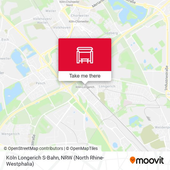 Köln Longerich S-Bahn map