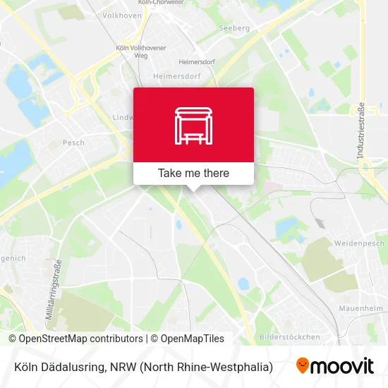 Карта Köln Dädalusring