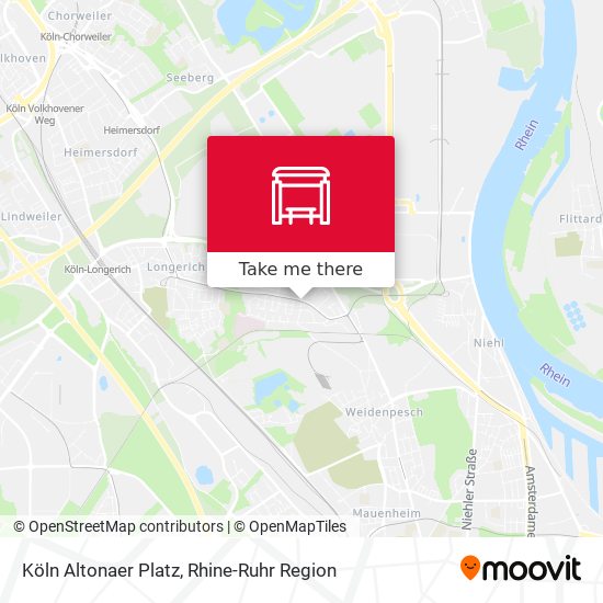 Köln Altonaer Platz map