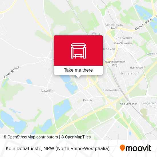 Карта Köln Donatusstr.