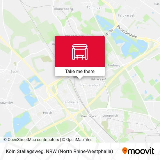 Köln Stallagsweg map