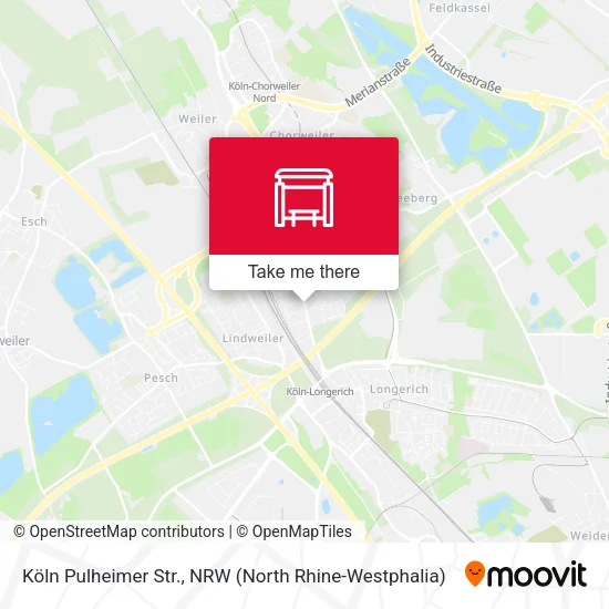 Карта Köln Pulheimer Str.