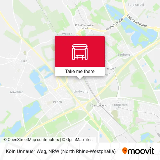 Карта Köln Unnauer Weg