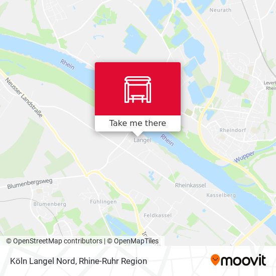 Köln Langel Nord map