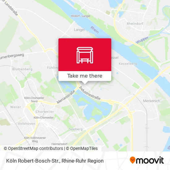 Карта Köln Robert-Bosch-Str.