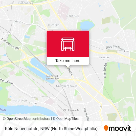 Карта Köln Neuenhofstr.