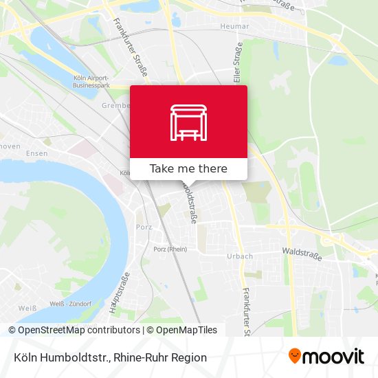 Köln Humboldtstr. map