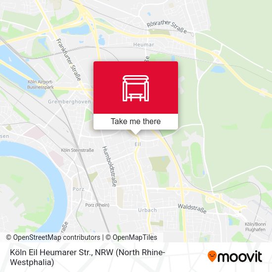 Карта Köln Eil Heumarer Str.