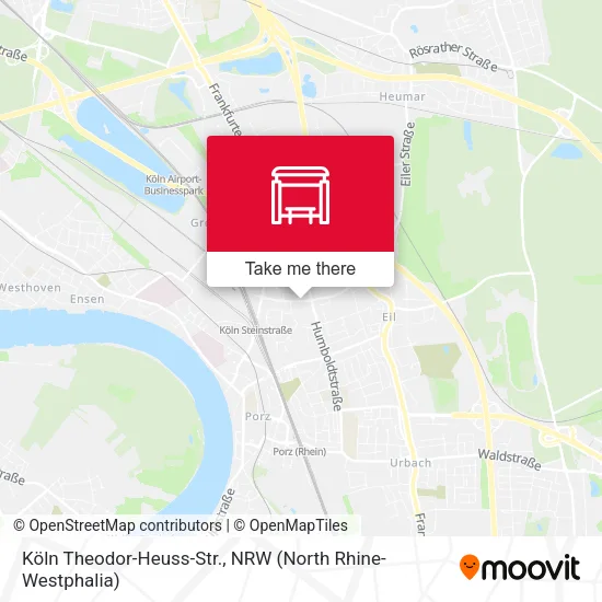 Карта Köln Theodor-Heuss-Str.
