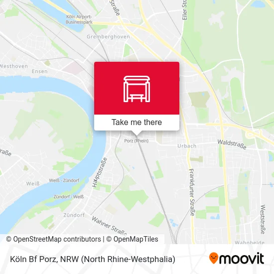 Köln Bf Porz map