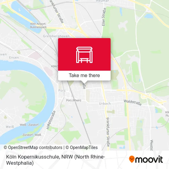Карта Köln Kopernikusschule