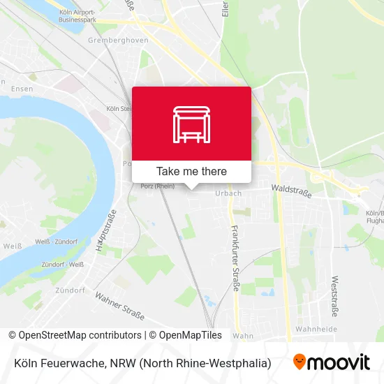 Карта Köln Feuerwache