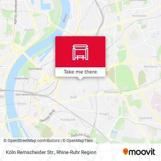 Köln Remscheider Str. map