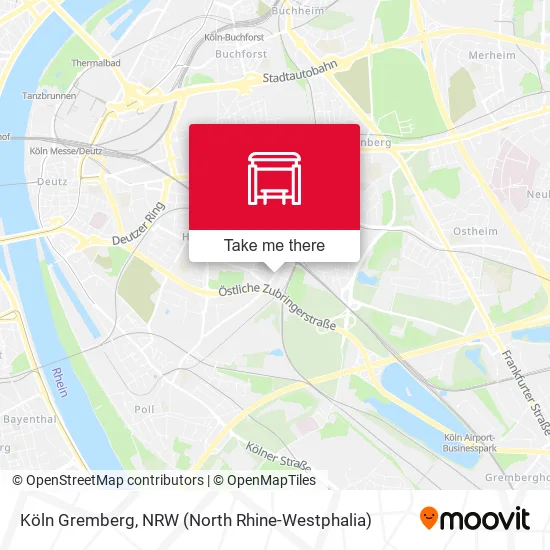 Карта Köln Gremberg