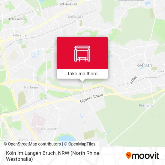 Карта Köln Im Langen Bruch