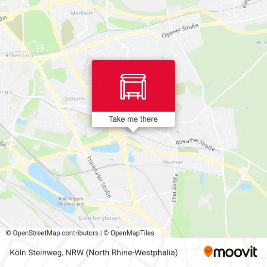 Карта Köln Steinweg