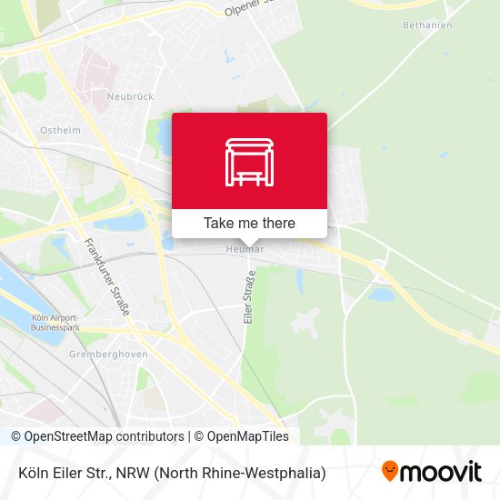 Карта Köln Eiler Str.