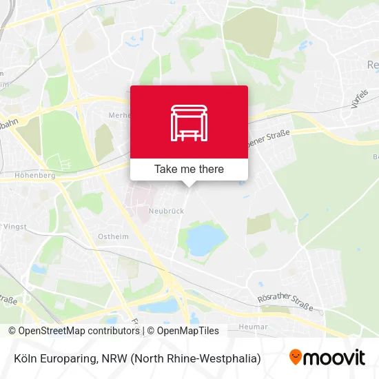 Карта Köln Europaring