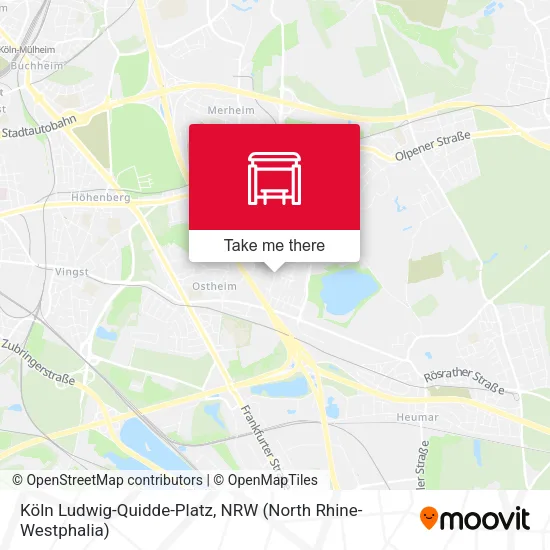 Карта Köln Ludwig-Quidde-Platz