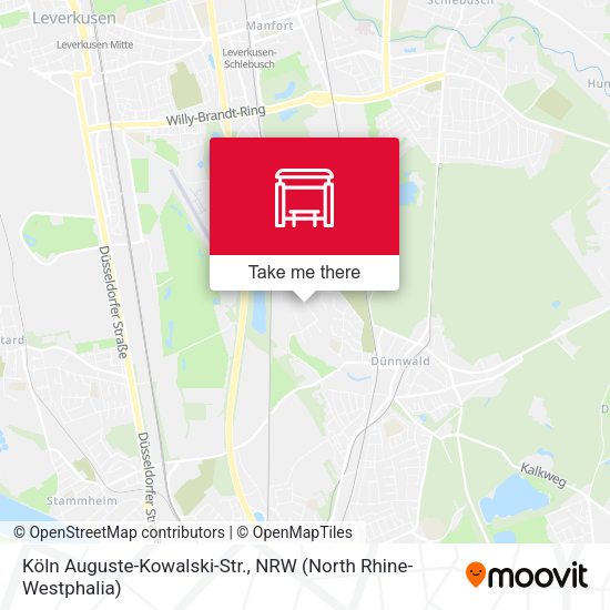 Карта Köln Auguste-Kowalski-Str.