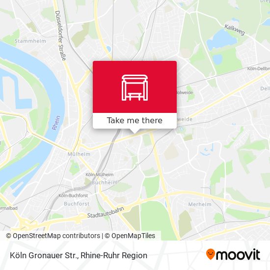 Köln Gronauer Str. map