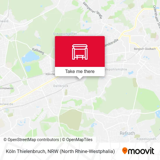 Карта Köln Thielenbruch
