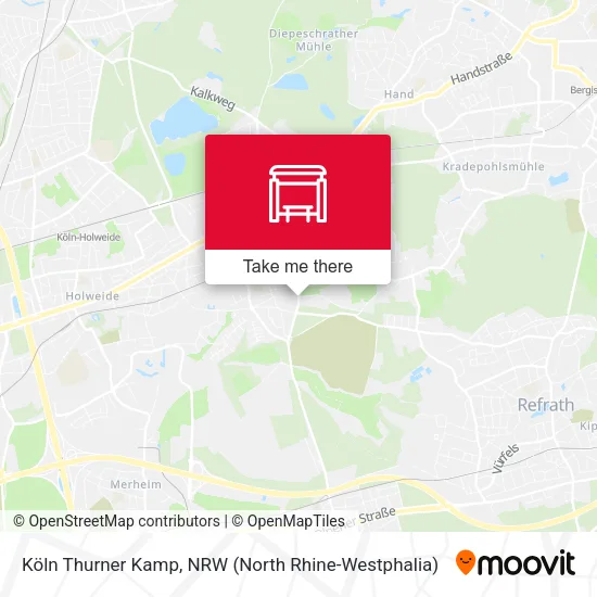 Карта Köln Thurner Kamp