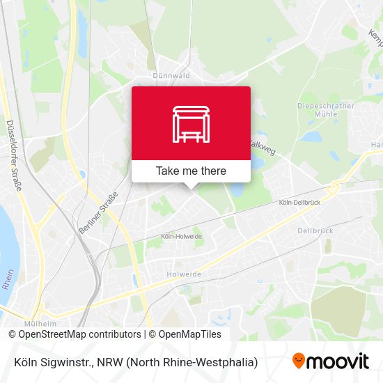 Карта Köln Sigwinstr.
