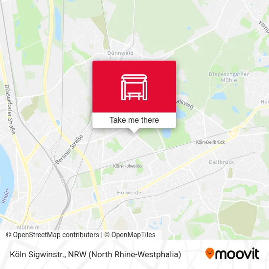 Карта Köln Sigwinstr.