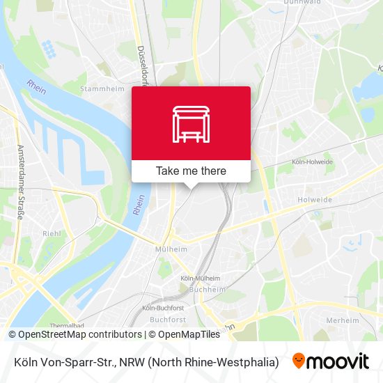 Köln Von-Sparr-Str. map