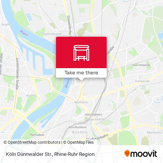 Köln Dünnwalder Str. map