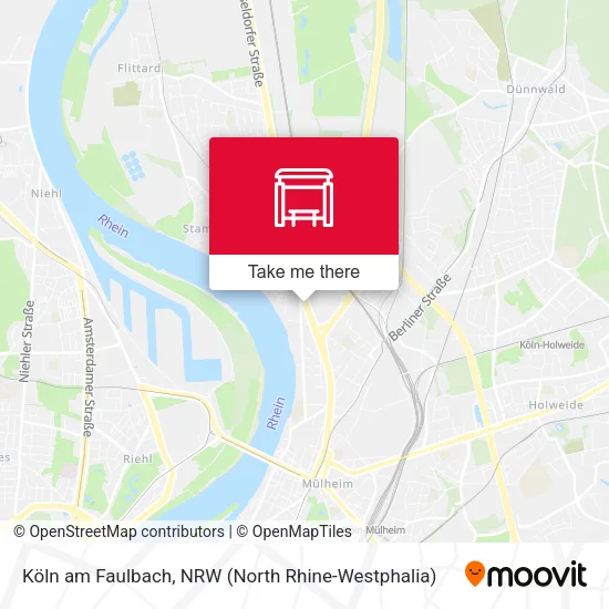 Карта Köln am Faulbach