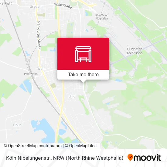 Карта Köln Nibelungenstr.