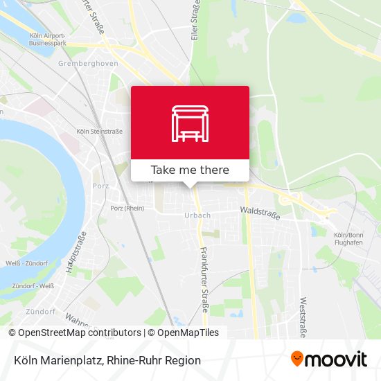 Köln Marienplatz map