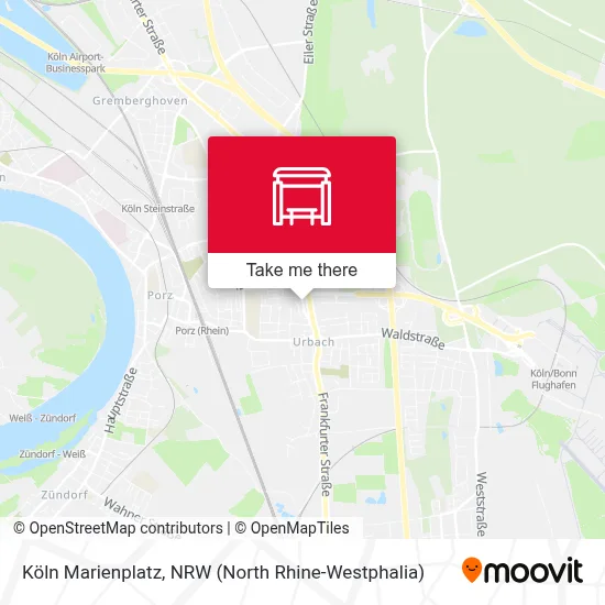 Köln Marienplatz map