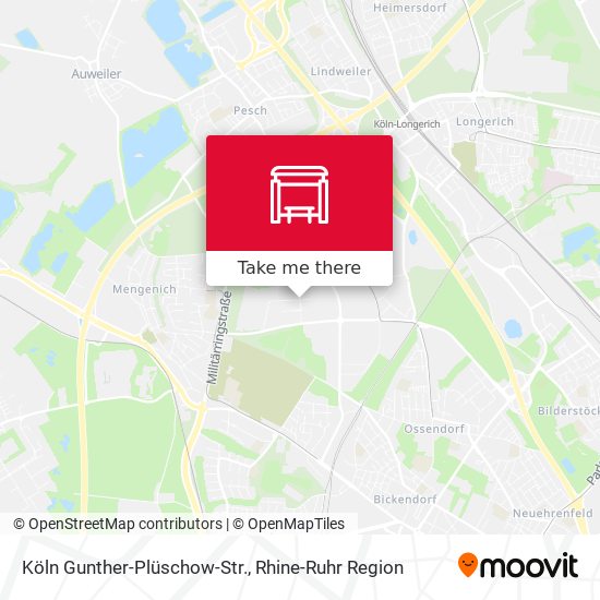 Köln Gunther-Plüschow-Str. map