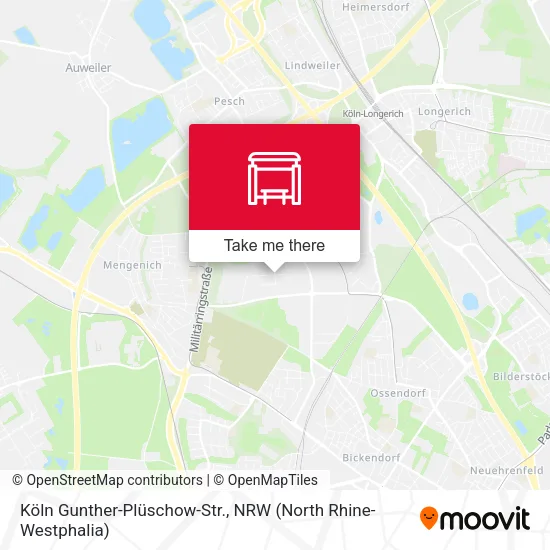 Карта Köln Gunther-Plüschow-Str.