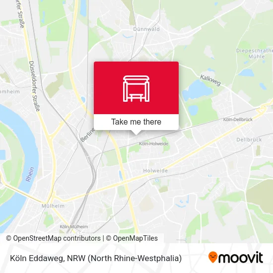 Карта Köln Eddaweg