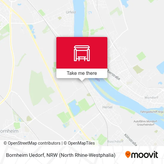 Карта Bornheim Uedorf