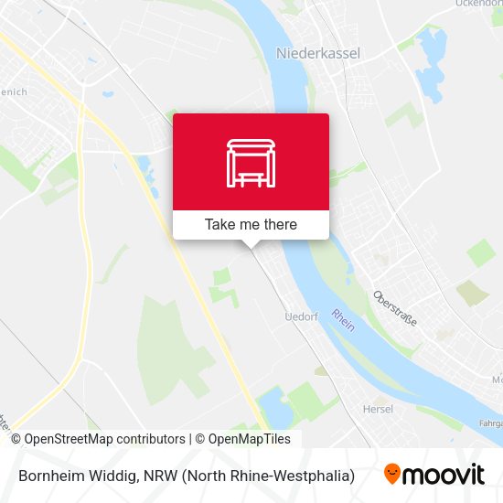 Карта Bornheim Widdig