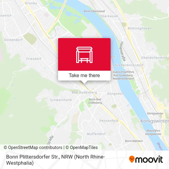 Карта Bonn Plittersdorfer Str.