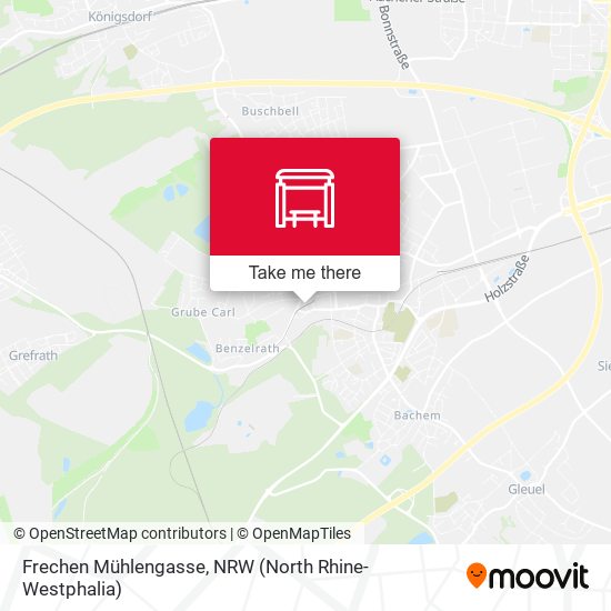 Карта Frechen Mühlengasse