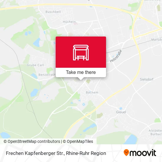 Карта Frechen Kapfenberger Str.