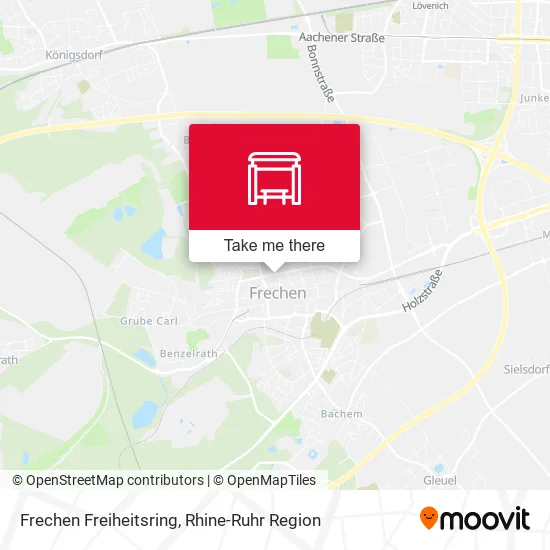 Карта Frechen Freiheitsring