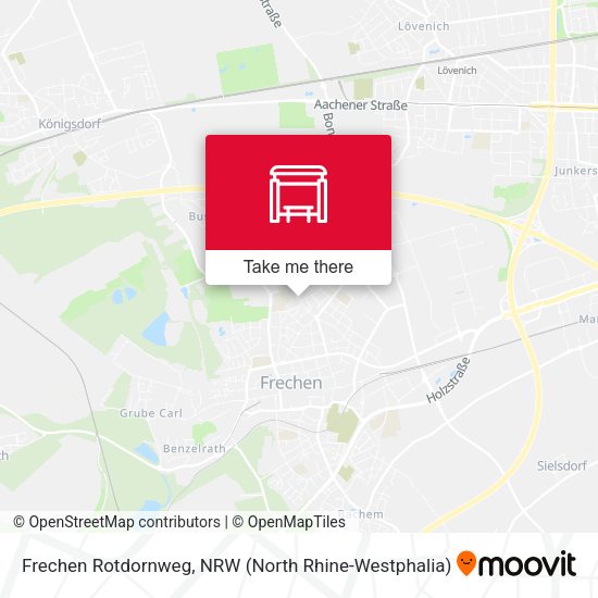 Карта Frechen Rotdornweg