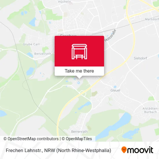 Карта Frechen Lahnstr.