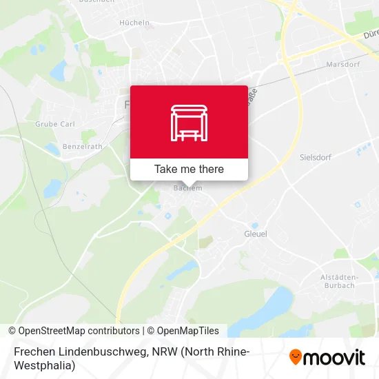 Карта Frechen Lindenbuschweg