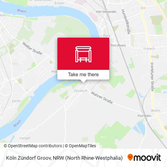 Köln Zündorf Groov map